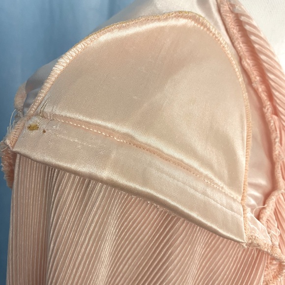 NWT B•B• baby pink crinkle lace embroidered open front Pomona top - Picture 7 of 7